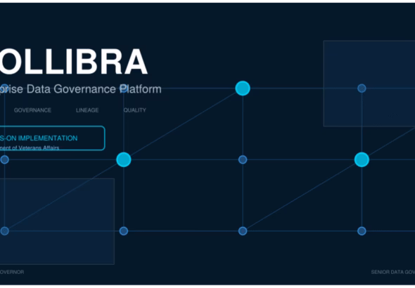 collibra data governance platform diagram showing interconnected data catalog, metadata management, and lineage capabilities - hands-on review from department of veterans affairs implementation | the data governor